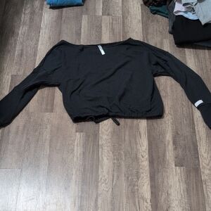 Black Long Sleeve Top